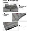 imageLittle Donkey Andy Womens Lightweight Puffer Vest Outerwear Winter Warm Sleeveless Jacket for Casual Travel Golf Hiking3 Light Gray