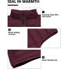 imageLittle Donkey Andy Womens Lightweight Puffer Vest Outerwear Winter Warm Sleeveless Jacket for Casual Travel Golf Hiking4 Dark Red