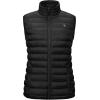 imageLittle Donkey Andy Womens Lightweight Warm Puffer Golf Vest Thermal Winter Sleeveless Jacket for Hiking Travel Casual1 Jet Black