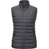 imageLittle Donkey Andy Womens Lightweight Warm Puffer Golf Vest Thermal Winter Sleeveless Jacket for Hiking Travel CasualA2 Steel Gray