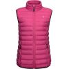 imageLittle Donkey Andy Womens Lightweight Warm Puffer Golf Vest Thermal Winter Sleeveless Jacket for Hiking Travel CasualA3 Carmine Rose