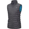 imageLittle Donkey Andy Womens Lightweight Warm Puffer Golf Vest Thermal Winter Sleeveless Jacket for Hiking Travel CasualB2 Steel Gray