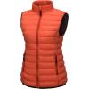 imageLittle Donkey Andy Womens Lightweight Warm Puffer Golf Vest Thermal Winter Sleeveless Jacket for Hiking Travel CasualB5 Vibrant Orange