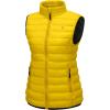 imageLittle Donkey Andy Womens Lightweight Warm Puffer Golf Vest Thermal Winter Sleeveless Jacket for Hiking Travel CasualB6 Cyber Yellow