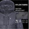 imageLittle Donkey Andy Womens Warm Puffer Jacket Windproof Lightweiht Hooded Winter Coat Hiking TravelOmbre Blue