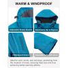 imageLittle Donkey Andy Womens Waterproof Ski Snowboarding Jacket Windproof Warm Coat with Detachable HoodFaience Heather