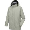 imageLittle Donkey Andy Mens Highperformance Waterproof Rain Jacket Ultra Lightweight Rain Shell for HikingGolfTravelE4rock Grey