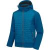 imageLittle Donkey Andy Mens Lightweight Insulated Hybrid Jacket for Hiking Running Ski Thermal Warm with Removable HoodLight Blue