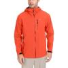 imageLittle Donkey Andy Mens Rain Hiking Jackets Waterproof Windproof Breathable Shell Coats Travel FishingNew Orange