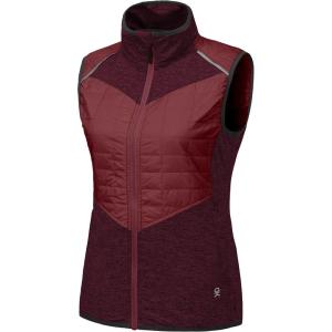 imageLittle Donkey Andy Womens Lightweight Golf Vest Warm Outdoor Sleeveless Jacket for Hiking Travel Running Casual3 Dark Red