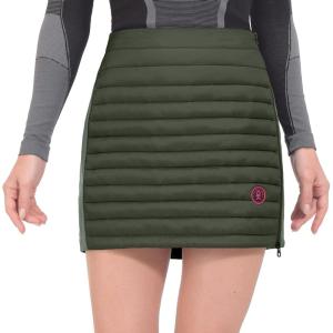 imageLittle Donkey Andy Womens Lightweight Puffer Sport Skorts Warm Quilted Skirt Outdoors Hiking RunningB Army Green
