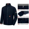 imageLittle Donkey Andy Mens 3 in 1 Winter Ski Jacket Warm Fleece Liner Jacket Waterproof Windproof Snow Coat ampamp Detachable HoodBlueBlue