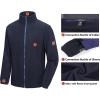 imageLittle Donkey Andy Mens 3 in 1 Winter Ski Jacket Warm Fleece Liner Jacket Waterproof Windproof Snow Coat ampamp Detachable HoodNavyBlack