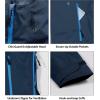 imageLittle Donkey Andy Mens Highperformance Waterproof Rain Jacket Outdoor Windbreaker Rain Coat Shell for HikingGolfC2deep Bluehigh Performance