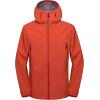 imageLittle Donkey Andy Mens Highperformance Waterproof Rain Jacket Outdoor Windbreaker Rain Coat Shell for HikingGolfC4orangehigh Performance