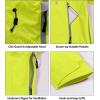 imageLittle Donkey Andy Mens Highperformance Waterproof Rain Jacket Outdoor Windbreaker Rain Coat Shell for HikingGolfC7fruit Greenhigh Performance