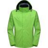 imageLittle Donkey Andy Mens Highperformance Waterproof Rain Jacket Ultra Lightweight Rain Shell for HikingGolfTravelA15fluorescent Green