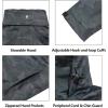 imageLittle Donkey Andy Mens Highperformance Waterproof Rain Jacket Ultra Lightweight Rain Shell for HikingGolfTravelA17black Camouflage