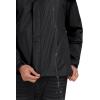 imageLittle Donkey Andy Mens Highperformance Waterproof Rain Jacket Ultra Lightweight Rain Shell for HikingGolfTravelA1black