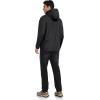 imageLittle Donkey Andy Mens Highperformance Waterproof Rain Jacket Ultra Lightweight Rain Shell for HikingGolfTravelA1black