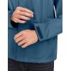 imageLittle Donkey Andy Mens Highperformance Waterproof Rain Jacket Ultra Lightweight Rain Shell for HikingGolfTravelA2blue Mirage