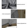 imageLittle Donkey Andy Mens Highperformance Waterproof Rain Jacket Ultra Lightweight Rain Shell for HikingGolfTravelB10army GreenSand
