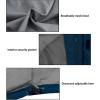 imageLittle Donkey Andy Mens Highperformance Waterproof Rain Jacket Ultra Lightweight Rain Shell for HikingGolfTravelB11blackTravel Blue