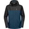 imageLittle Donkey Andy Mens Highperformance Waterproof Rain Jacket Ultra Lightweight Rain Shell for HikingGolfTravelB11blackTravel Blue