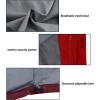 imageLittle Donkey Andy Mens Highperformance Waterproof Rain Jacket Ultra Lightweight Rain Shell for HikingGolfTravelB4redTango Red