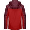 imageLittle Donkey Andy Mens Highperformance Waterproof Rain Jacket Ultra Lightweight Rain Shell for HikingGolfTravelB4redTango Red