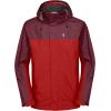 imageLittle Donkey Andy Mens Highperformance Waterproof Rain Jacket Ultra Lightweight Rain Shell for HikingGolfTravelB4redTango Red