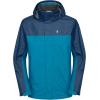 imageLittle Donkey Andy Mens Highperformance Waterproof Rain Jacket Ultra Lightweight Rain Shell for HikingGolfTravelB7deep BlueAqua