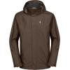 imageLittle Donkey Andy Mens Highperformance Waterproof Rain Jacket Ultra Lightweight Rain Shell for HikingGolfTravelB9brownBrown