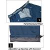 imageLittle Donkey Andy Mens Lightweight Waterproof Rain Pants Breathable Hiking Pant for Outdoor Fishing2blue Mirage