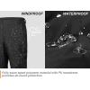 imageLittle Donkey Andy Mens Lightweight Waterproof Rain Pants Breathable Hiking Pant for Outdoor FishingA1 Black