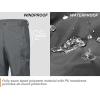 imageLittle Donkey Andy Mens Lightweight Waterproof Rain Pants Breathable Hiking Pant for Outdoor FishingA2 Gray