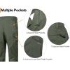 imageLittle Donkey Andy Mens Lightweight Waterproof Rain Pants Breathable Hiking Pant for Outdoor FishingA4 Military Olive