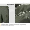 imageLittle Donkey Andy Mens Lightweight Waterproof Rain Pants Breathable Hiking Pant for Outdoor FishingA4 Military Olive