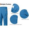 imageLittle Donkey Andy Mens Lightweight Waterproof Rain Pants Breathable Hiking Pant for Outdoor FishingA5 Mosaic Blue