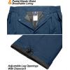 imageLittle Donkey Andy Mens Lightweight Waterproof Rain Pants Breathable Hiking Pant for Outdoor FishingA6 Blue Mirage