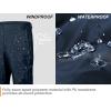imageLittle Donkey Andy Mens Lightweight Waterproof Rain Pants Breathable Hiking Pant for Outdoor FishingA7 Black Blue