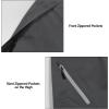 imageLittle Donkey Andy Mens Lightweight Waterproof Rain Pants Breathable Hiking Pant for Outdoor FishingB2 Gray