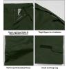 imageLittle Donkey Andy Mens Lightweight Waterproof Rain Pants Breathable Hiking Pant for Outdoor FishingB3 Deep Green