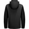 imageLittle Donkey Andy Mens Lightweight Windbreaker Jacket Removable Hooded Windproof Coat for Running Hiking GolfBlack