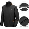 imageLittle Donkey Andy Mens Lightweight Windbreaker Jacket Removable Hooded Windproof Coat for Running Hiking GolfBlack