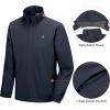 imageLittle Donkey Andy Mens Lightweight Windbreaker Jacket Removable Hooded Windproof Coat for Running Hiking GolfDeep Blue