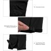 imageLittle Donkey Andy Mens Waterproof Lightweight Rain Pants Breathable Windproof Hiking Golf Fishing PantsBlack