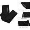 imageLittle Donkey Andy Mens Waterproof Lightweight Rain Pants Breathable Windproof Hiking Golf Fishing PantsBlack