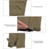 imageLittle Donkey Andy Mens Waterproof Lightweight Rain Pants Breathable Windproof Hiking Golf Fishing PantsBurnt Olive