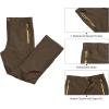 imageLittle Donkey Andy Mens Waterproof Lightweight Rain Pants Breathable Windproof Hiking Golf Fishing PantsCoffee Liqueur